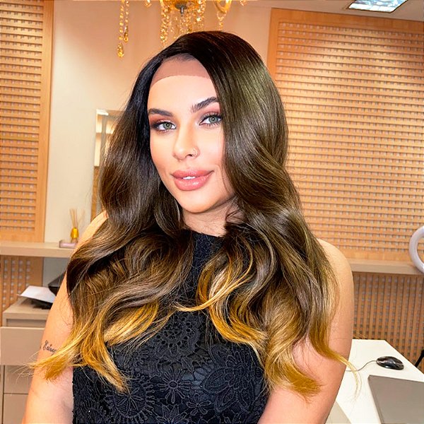 Front Lace Feminina Fibra Premium Morena Iluminada