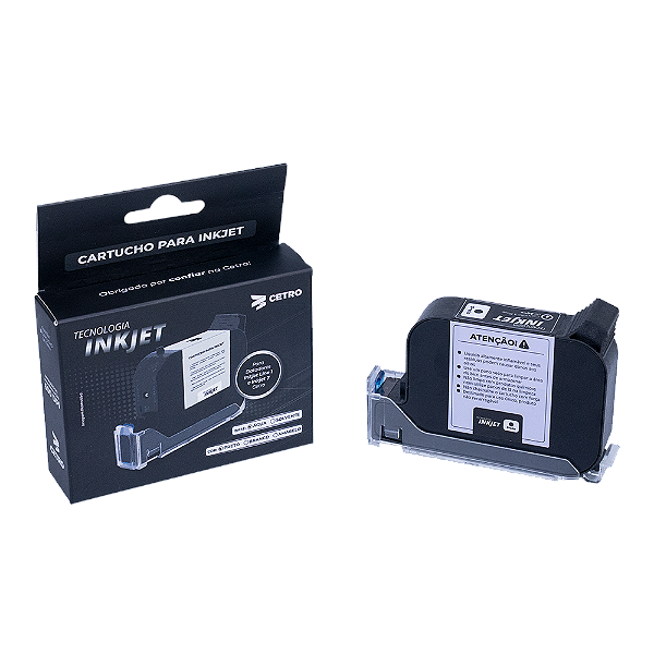Cartucho para Inkjet à Base de Água - Tinta Preta