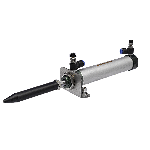 Cilindro Pneumático Roliço Mic 25x100 mm para Esteira Envasadoras em Linha