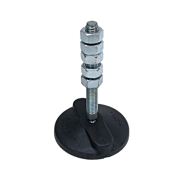 Sapata Anti Vibração Rosca M12 x 110mm - Altura Sapata 80mm