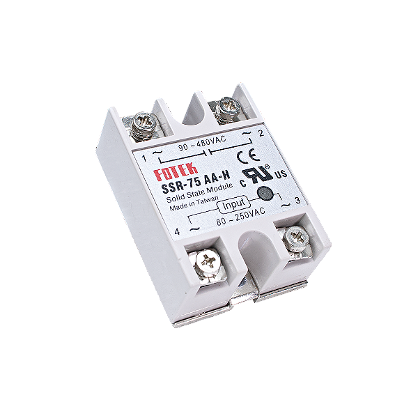 Relé de Estado Sólido 75A 480V AC - Mod TDA4875Z