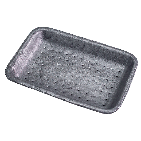Bandeja Espumada Preta 14,6 x 27,3 x 1,4 cm – Nº 10 – 400 unidades