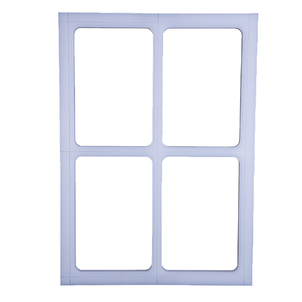 Molde de Quatro Bandejas 30 x 20 cm para Seladora a Vácuo MV-SKINPACK CTVS 760 SP