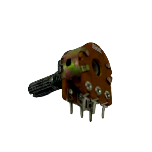 Potenciômetro Duplo 16mm Importado 500K OMS - NAC