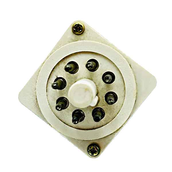 Rele Industrial 24V para Seladora em L DFQ450A - 8 Pinos Redondo