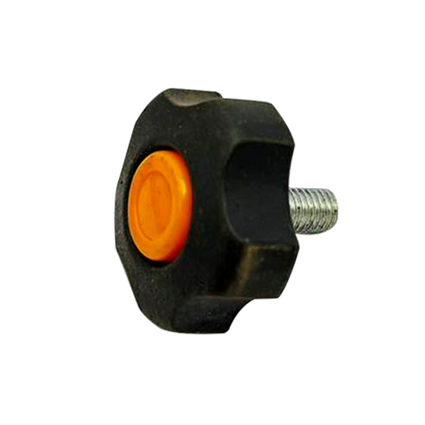 Manipulo com Parafuso de Ponta Lisa da Roda Recartilhada para Seladora CASM/SA 1000 - Rosca 7,5mm