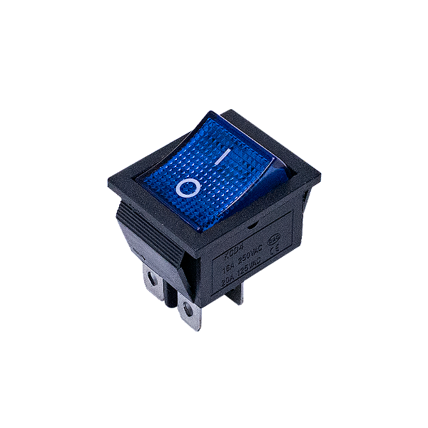 Botão de Liga e Desliga para Seladora CASM/SA 1000 e 900 - Azul