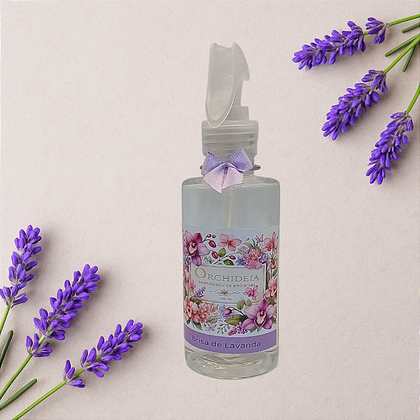 Spray Aromatizador de Ambientes Brisa de Lavanda 200 ml