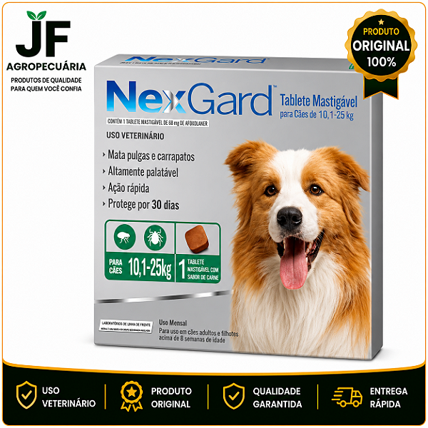 NEXGARD G 10,1-25KG 3,0 GR