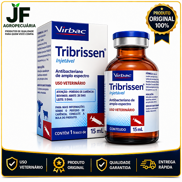 TRIBRISSEN INJ. 15 ML.*