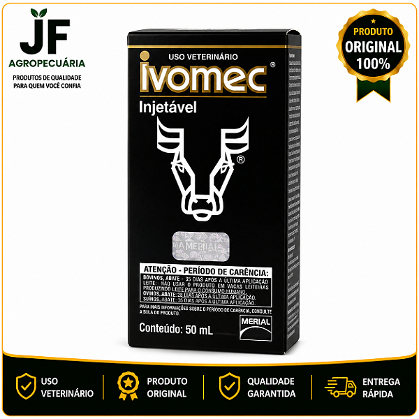 IVOMEC 1% INJ. 50 ML.
