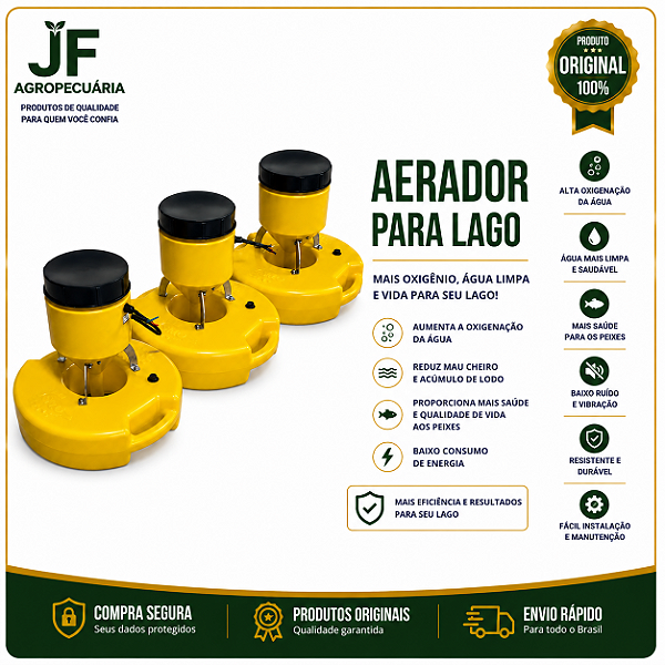 Aerador Chuveirinho para Tanques e Piscicultura