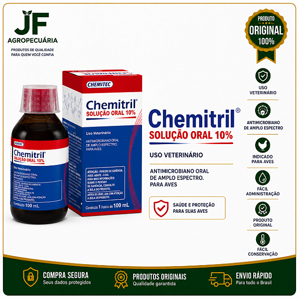 CHEMITRIL SOL. ORAL 10% 100 ML.