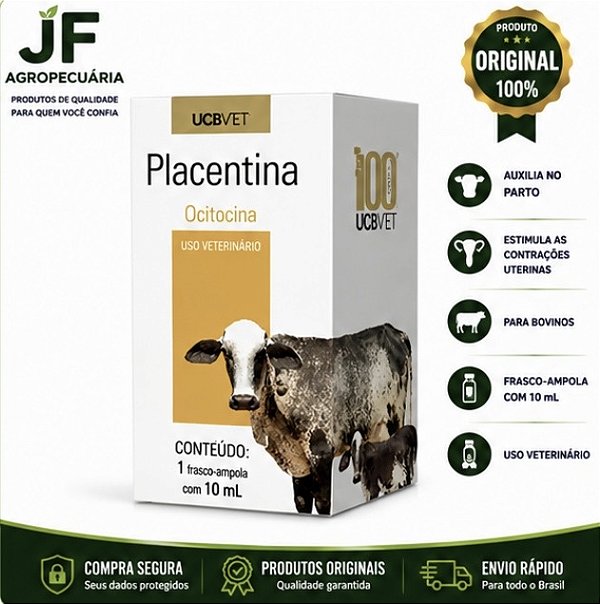 PLACENTINA FORTE UCB INJ. 10 ML.