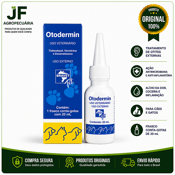 OTODERMIN 20 ML.*