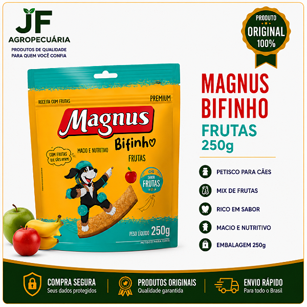 MAGNUS BIFINHO FRUTAS 250G