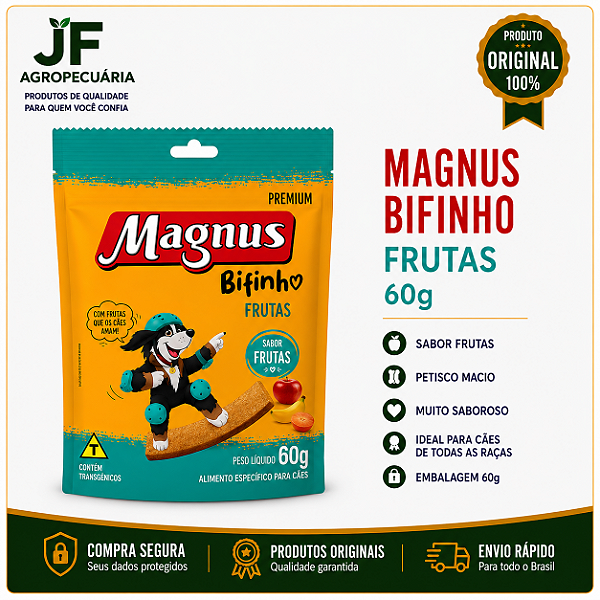 MAGNUS BIFINHO FRUTAS 60G