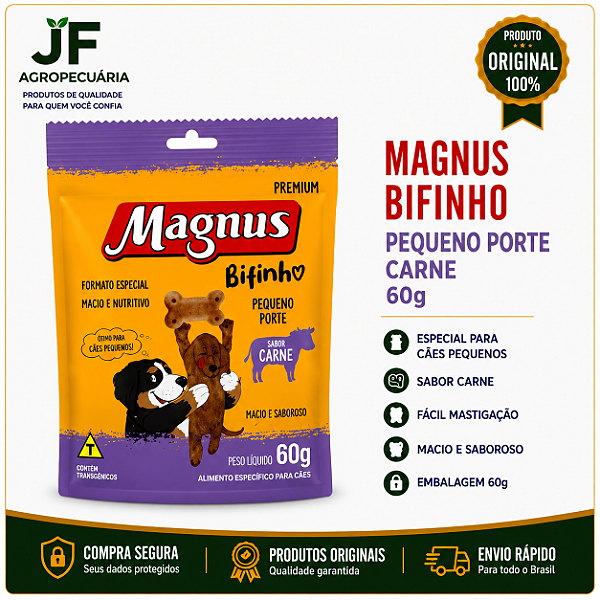 MAGNUS BIFINHO PALITO CARN 60G