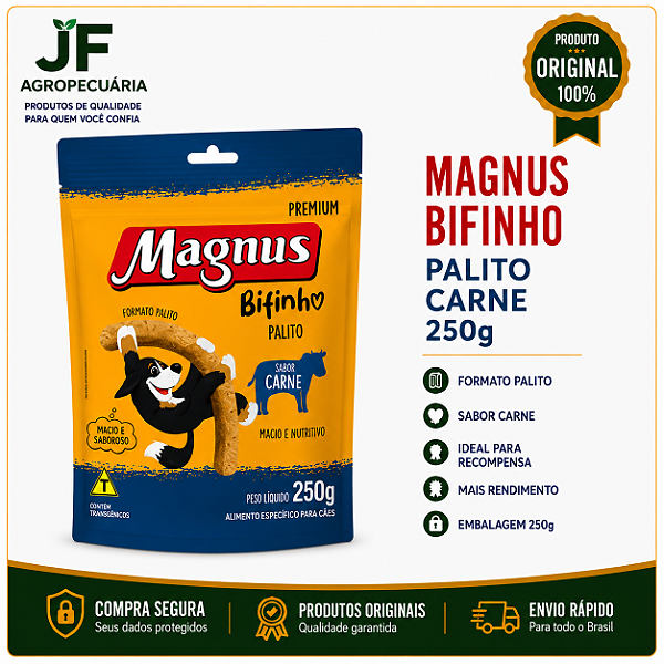 MAGNUS BIFINHO PALITO CARN 250G