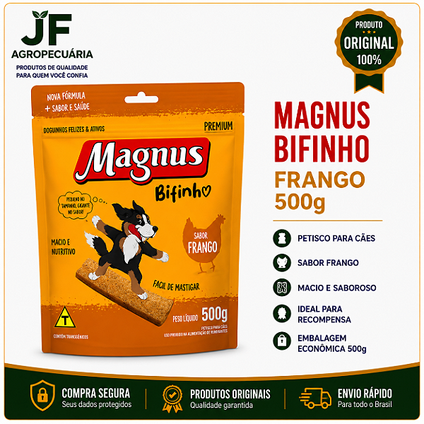 MAGNUS BIFINHO FRANGO 500G