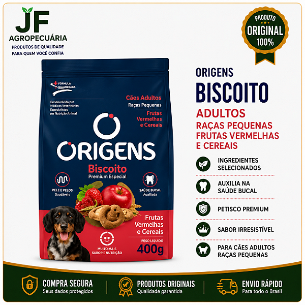 ORIGENS BISC AD PP LINHAC 400G