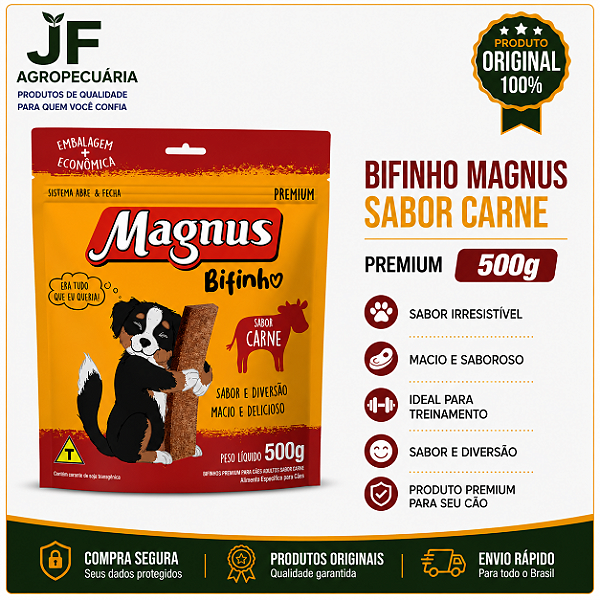 MAGNUS BIFINHO CARNE 500G