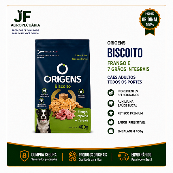ORIGENS BISC AD FRAN 7 GRA 400G