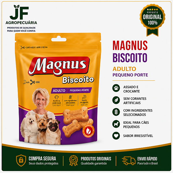 MAGNUS BISCOITO PEQ PORT 1KG