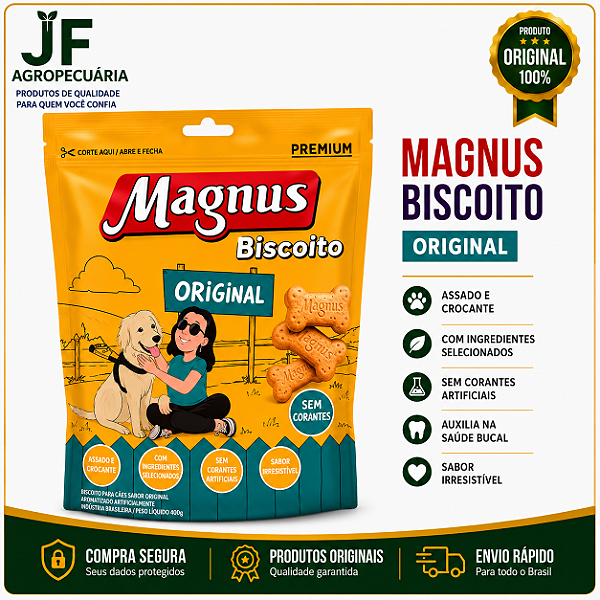 MAGNUS BISCOITO ORIGINAL 1KG