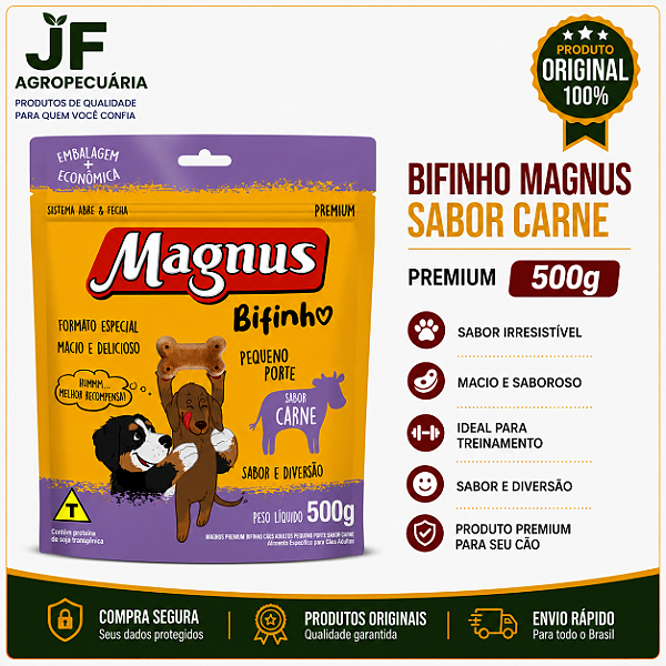 MAGNUS BIFINHO PP CAR 500G