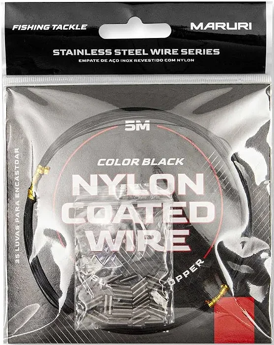 CABO DE ACO 30LB 5M COLOR BLACK