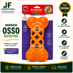 BRINQ S.PREM OSSO TRIAN SONORO LARANJ PC