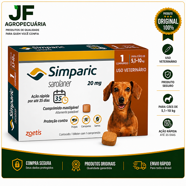 SIMPARIC 1 COMP / 20MG