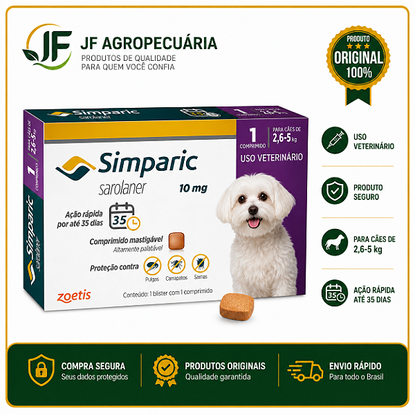 SIMPARIC 1 COMP / 10MG