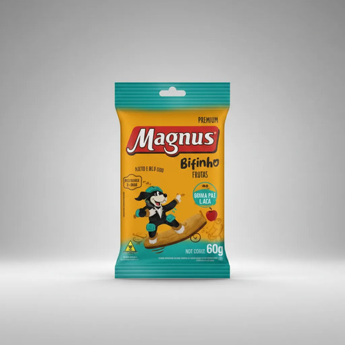 Magnus Bifinho Frutas 10x60g