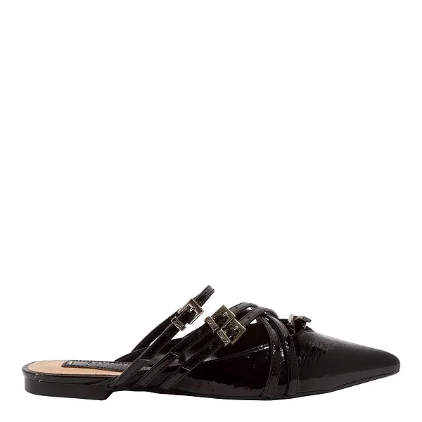 Mule em Verniz Preto Santa Lolla