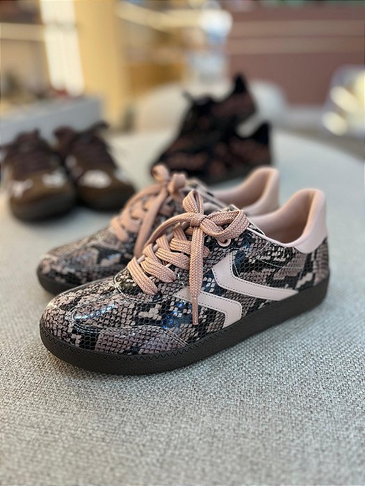 Tênis Feminino Snake Print Quiz