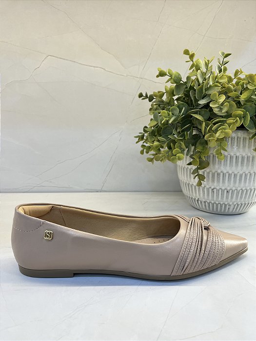 Sapatilha Feminina Bico Fino Antique Santinelli