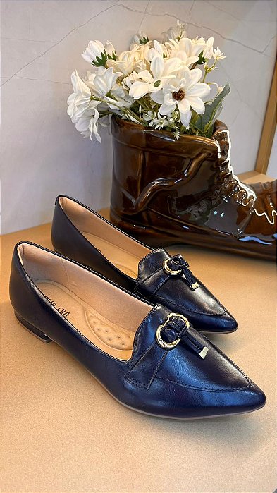 Sapatilha Sua Cia Madrid Azul Marinho