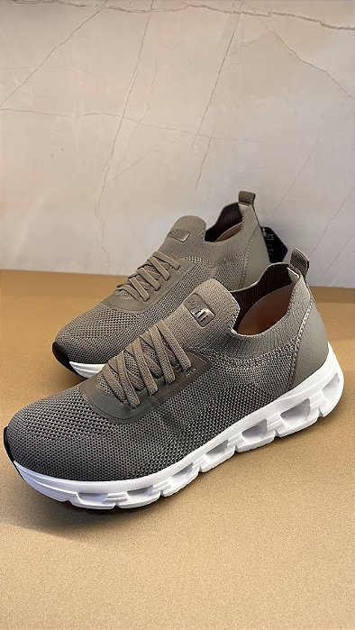 Tênis Softli Cinza Linha confort