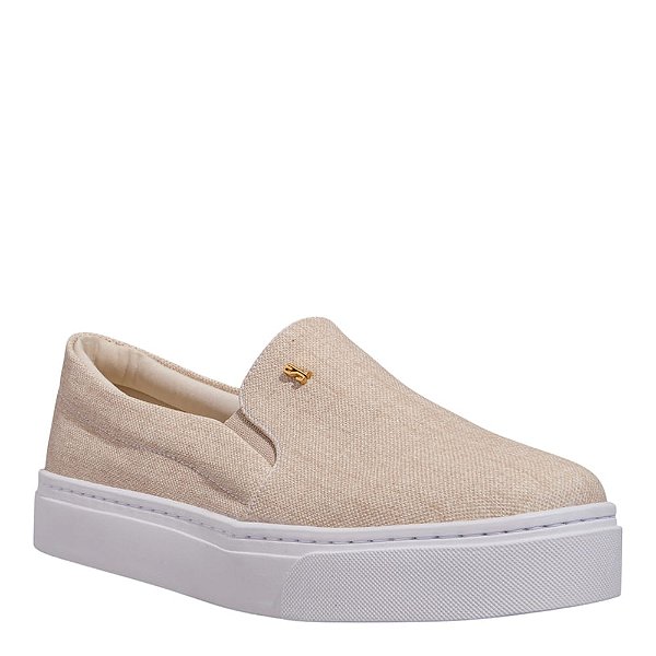 Tênis Santa Lolla Slip On Cream