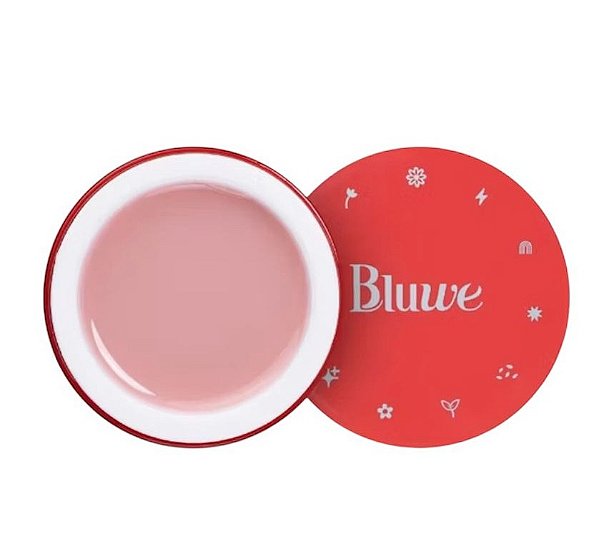 GEL BANHO DE FIBRA NATURAL PINK BLUWE