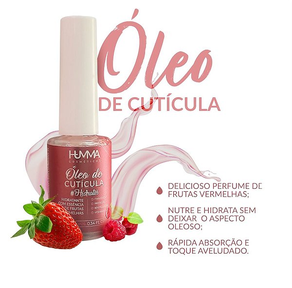 OLEO DE CUTICULA HUMMA