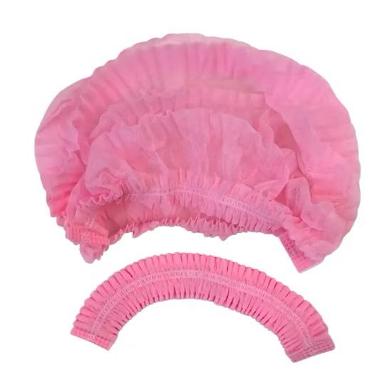 TOUCA DESCARTAVEL ROSA 100UN