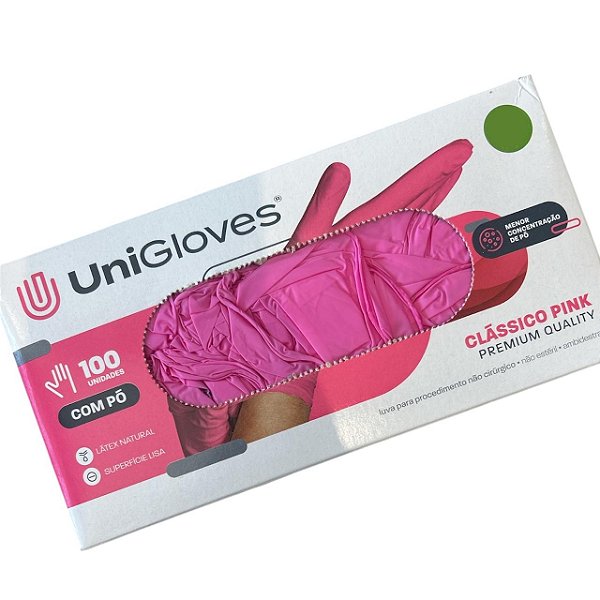 LUVA UNIGLOVES ROSA