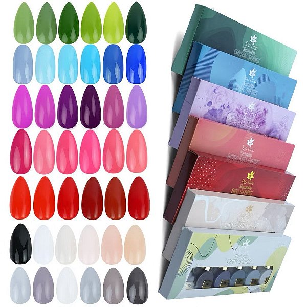 KIT ESMALTE EM GEL TOP LIRIO