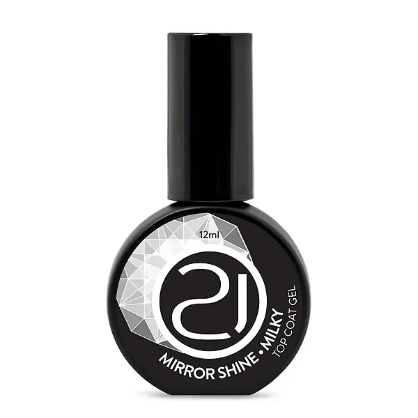 TOP COAT MIRROR SHINE MILKY NAILS21