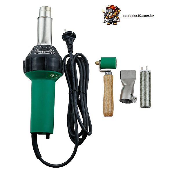 Kit 1: Soldador Manual Ar Quente Para Lonas Plásticas Sider