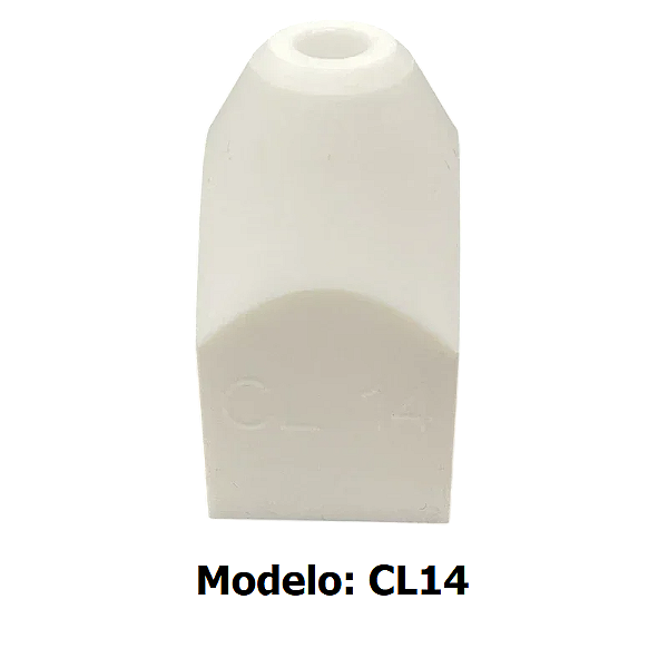Bico em Telfon para Extrusora Leister e Weldy Modelo cl14