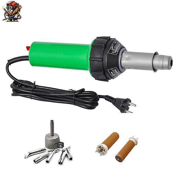 Soldador Ar Quente Chapas PP, PVC, PEAD, Lonas, Vinil, TPO
